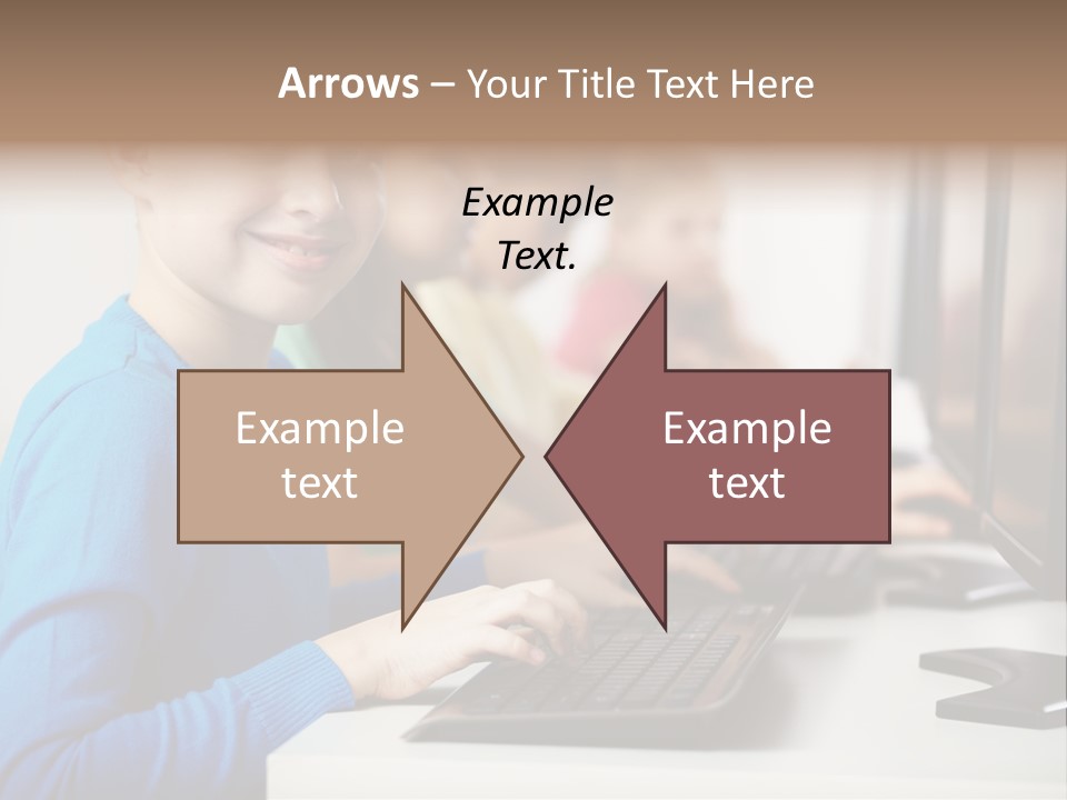 Cute Person Boy PowerPoint Template