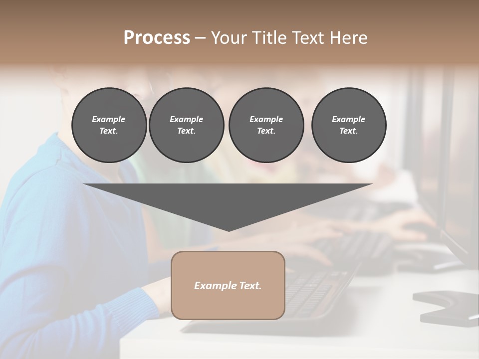 Cute Person Boy PowerPoint Template