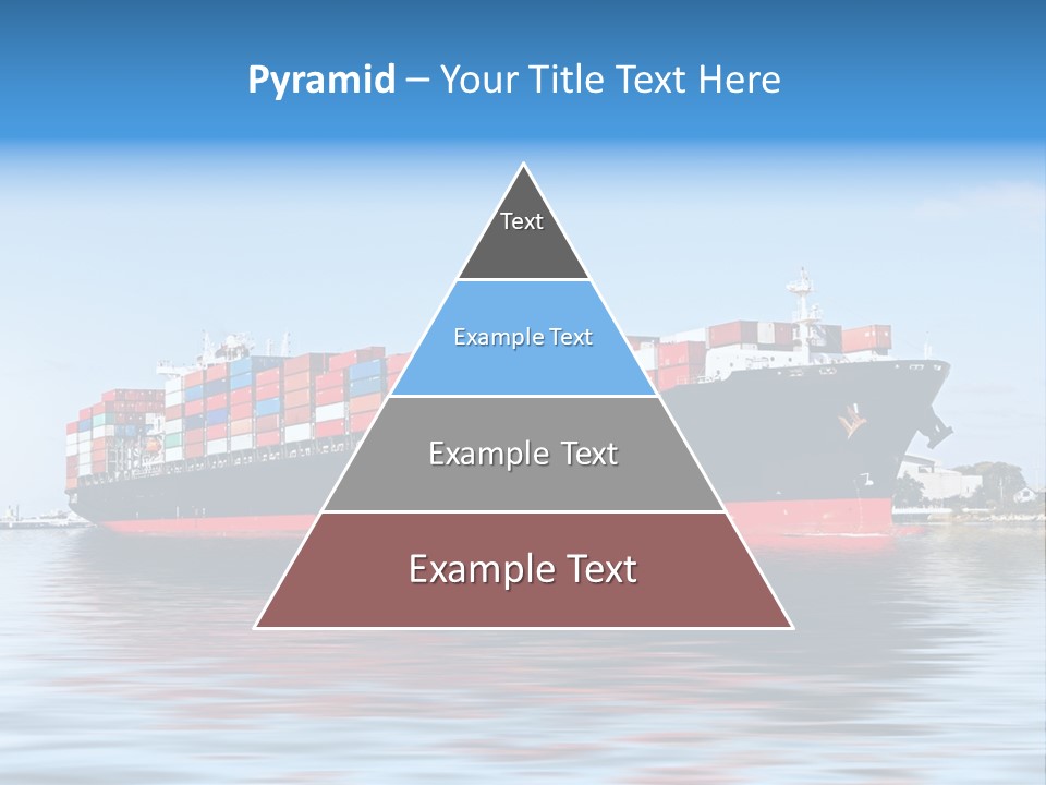 Logistics Sailing Carrier PowerPoint Template