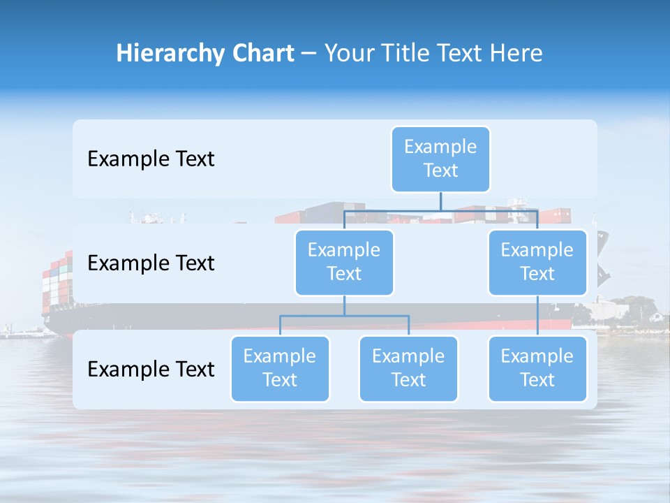 Logistics Sailing Carrier PowerPoint Template