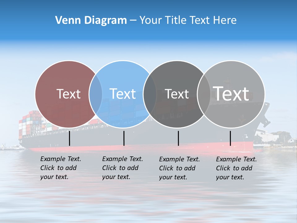Logistics Sailing Carrier PowerPoint Template