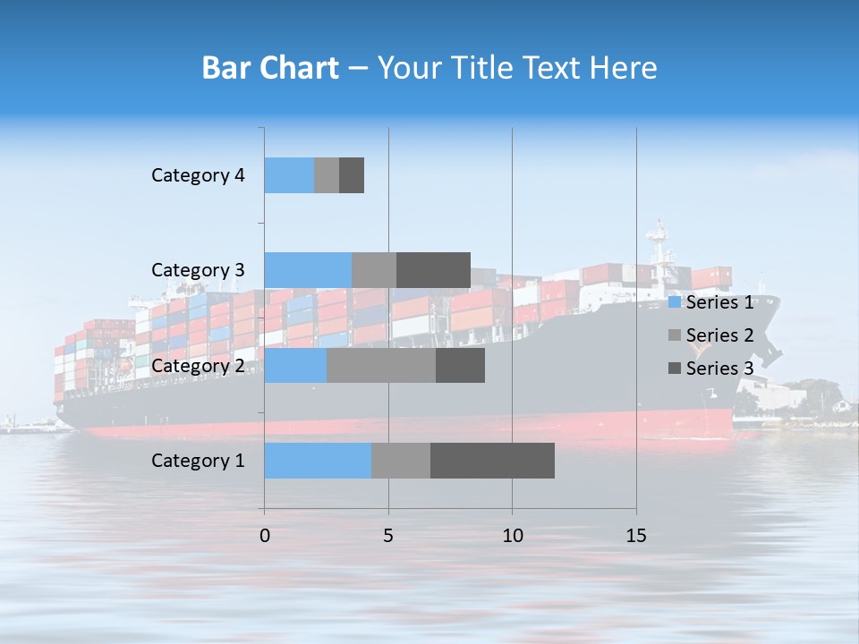 Logistics Sailing Carrier PowerPoint Template