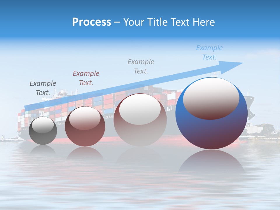 Logistics Sailing Carrier PowerPoint Template