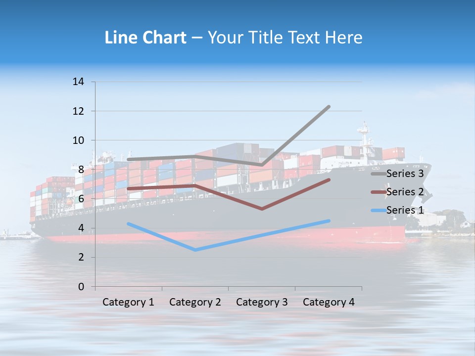 Logistics Sailing Carrier PowerPoint Template