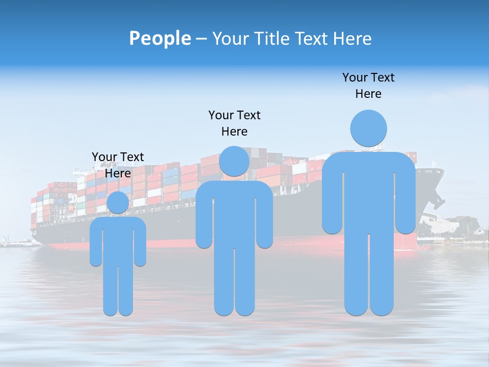 Logistics Sailing Carrier PowerPoint Template