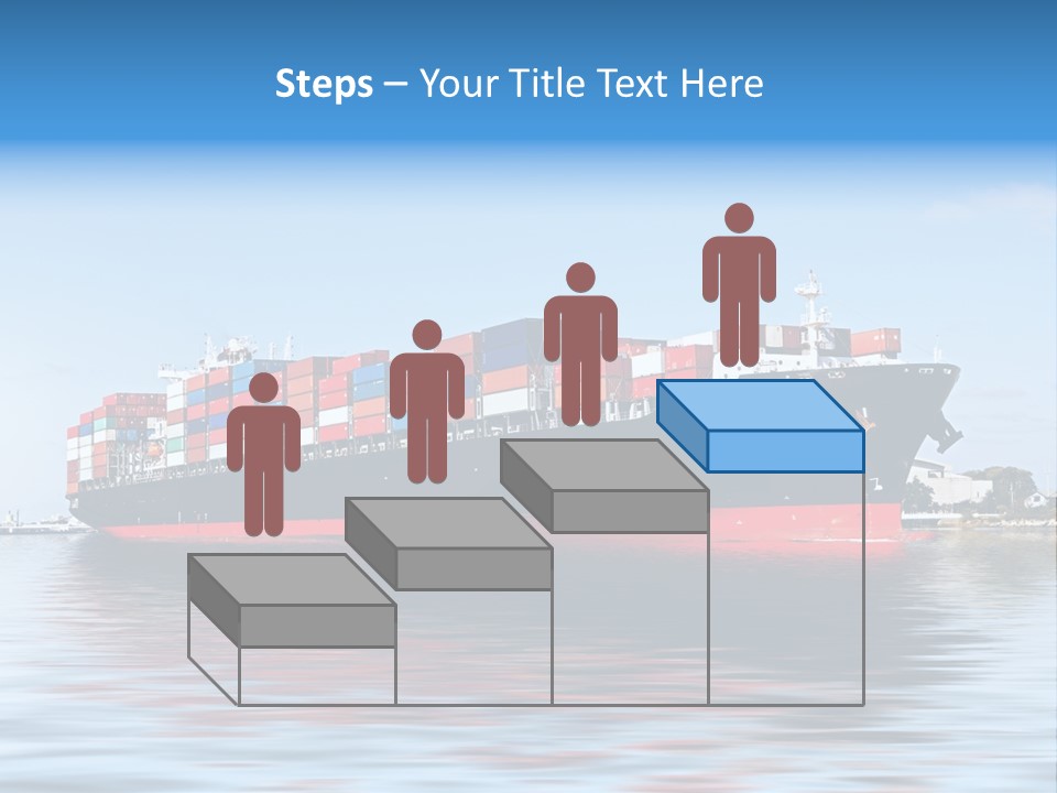 Logistics Sailing Carrier PowerPoint Template