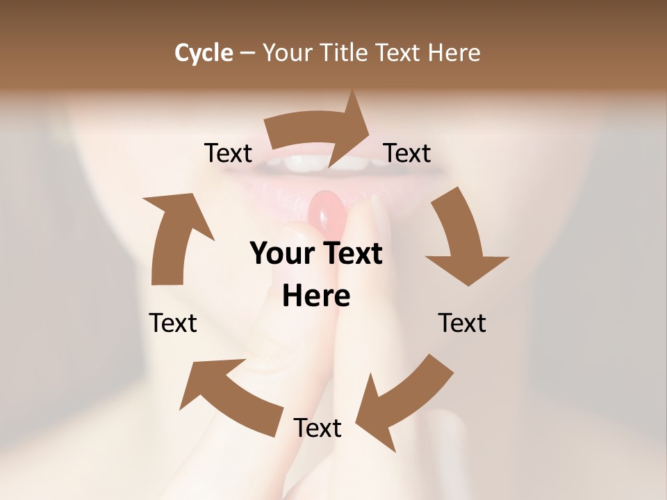 Chemistry Vitamin Addict PowerPoint Template