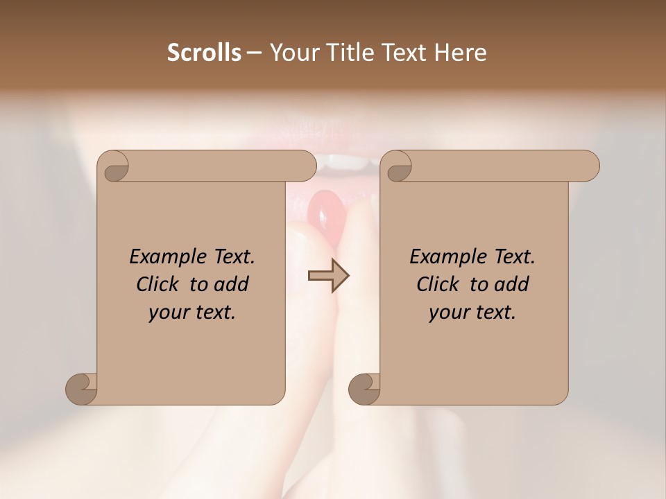 Chemistry Vitamin Addict PowerPoint Template