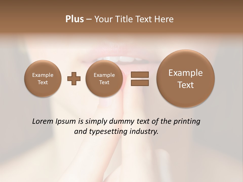 Chemistry Vitamin Addict PowerPoint Template