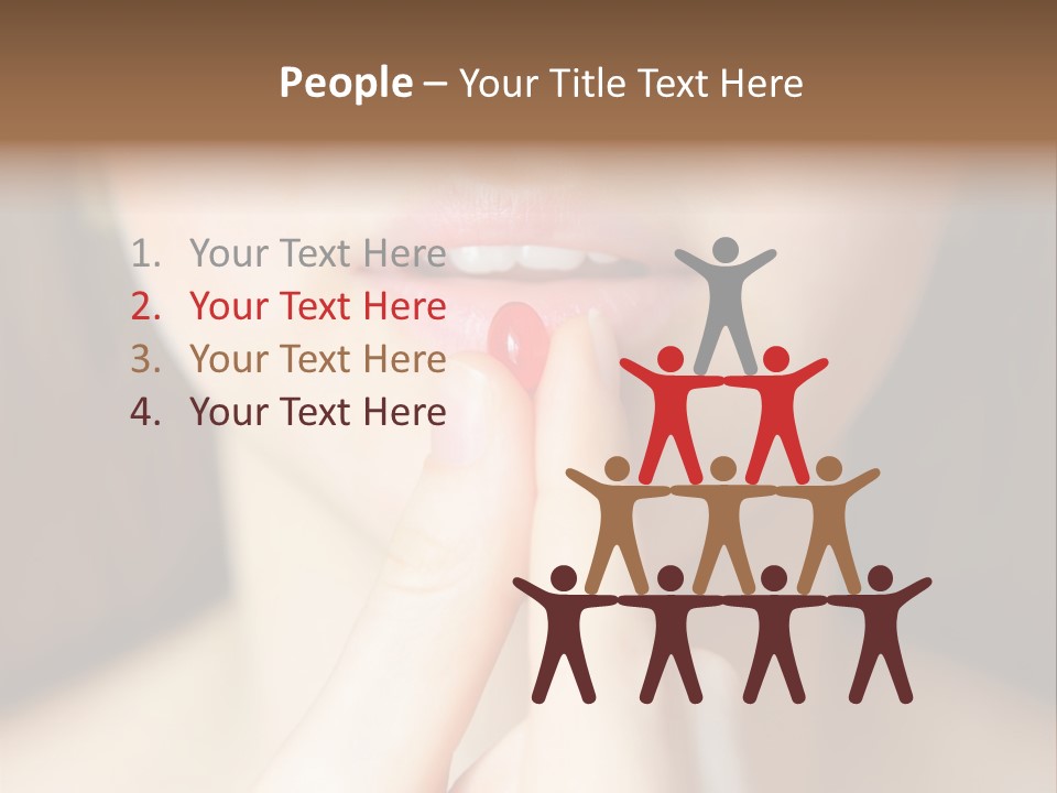 Chemistry Vitamin Addict PowerPoint Template