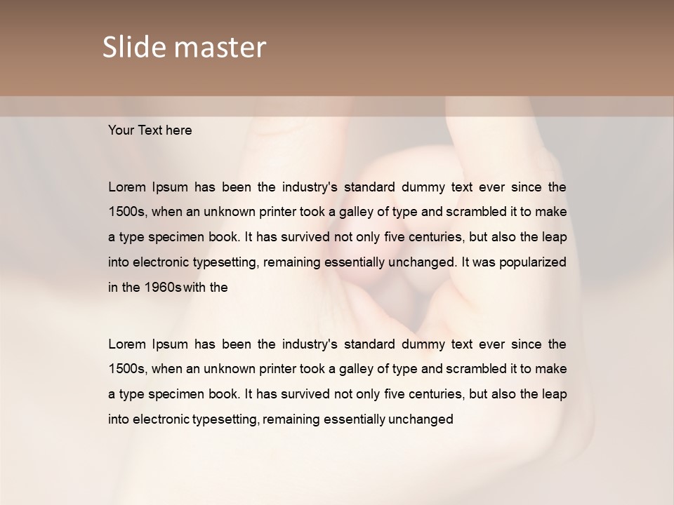 Contraceptive Bright Human PowerPoint Template