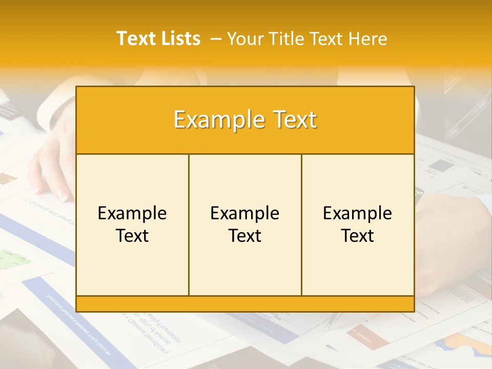 Pen Graph Statistics PowerPoint Template