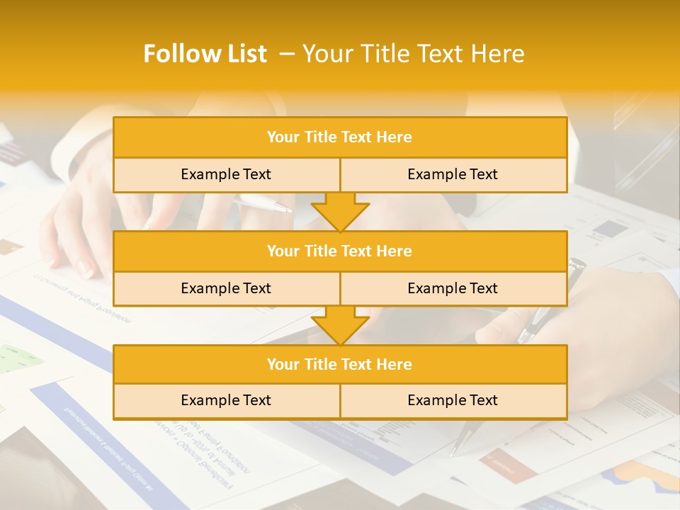 Pen Graph Statistics PowerPoint Template