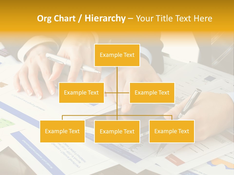 Pen Graph Statistics PowerPoint Template