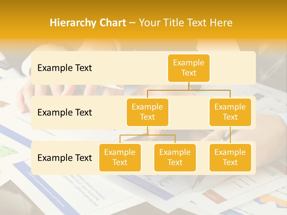 Pen Graph Statistics PowerPoint Template