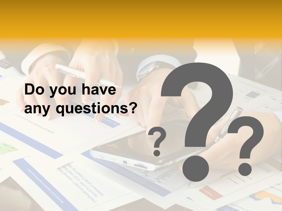 Pen Graph Statistics PowerPoint Template