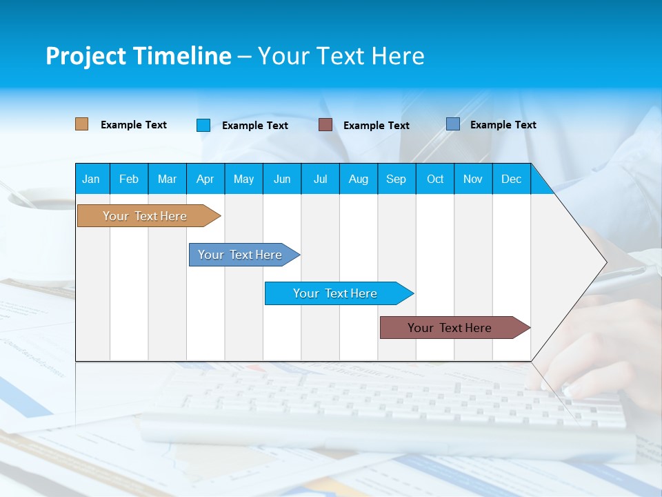Calculation Pen Financial PowerPoint Template