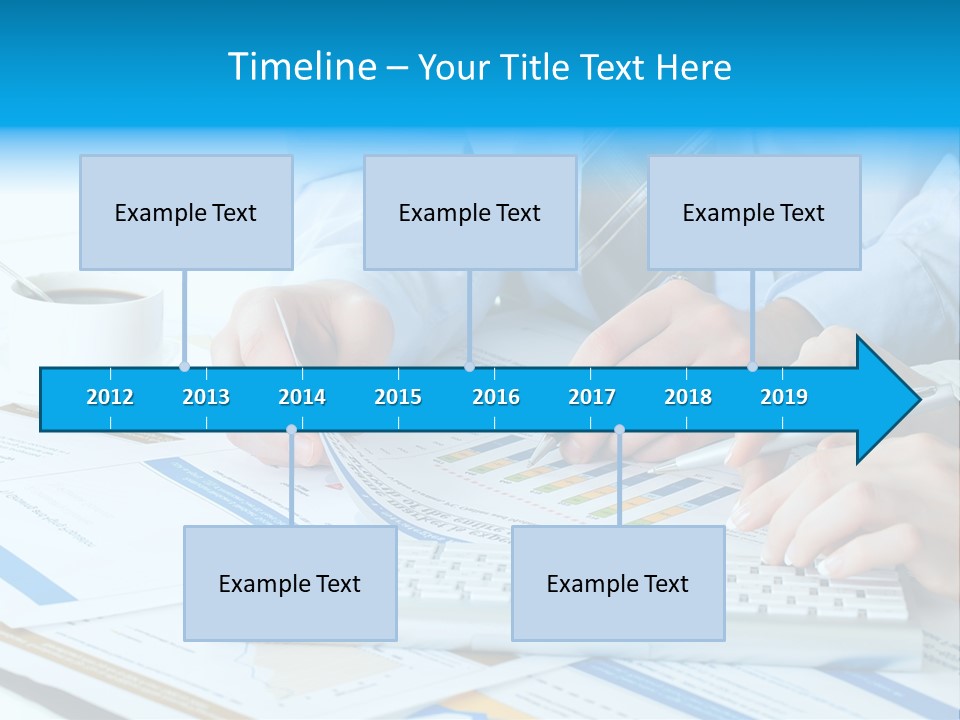 Calculation Pen Financial PowerPoint Template
