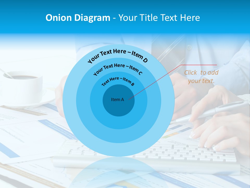 Calculation Pen Financial PowerPoint Template