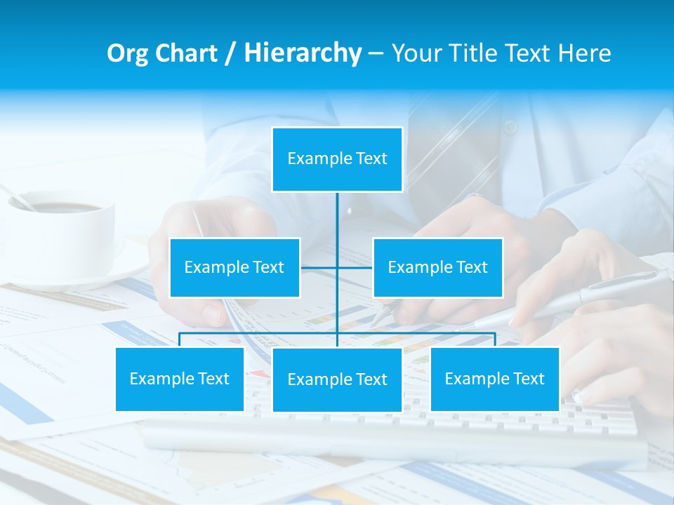 Calculation Pen Financial PowerPoint Template
