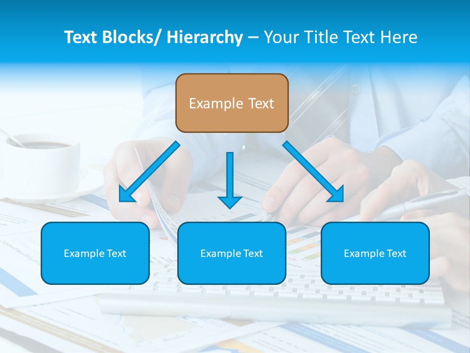 Calculation Pen Financial PowerPoint Template