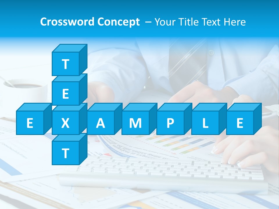 Calculation Pen Financial PowerPoint Template