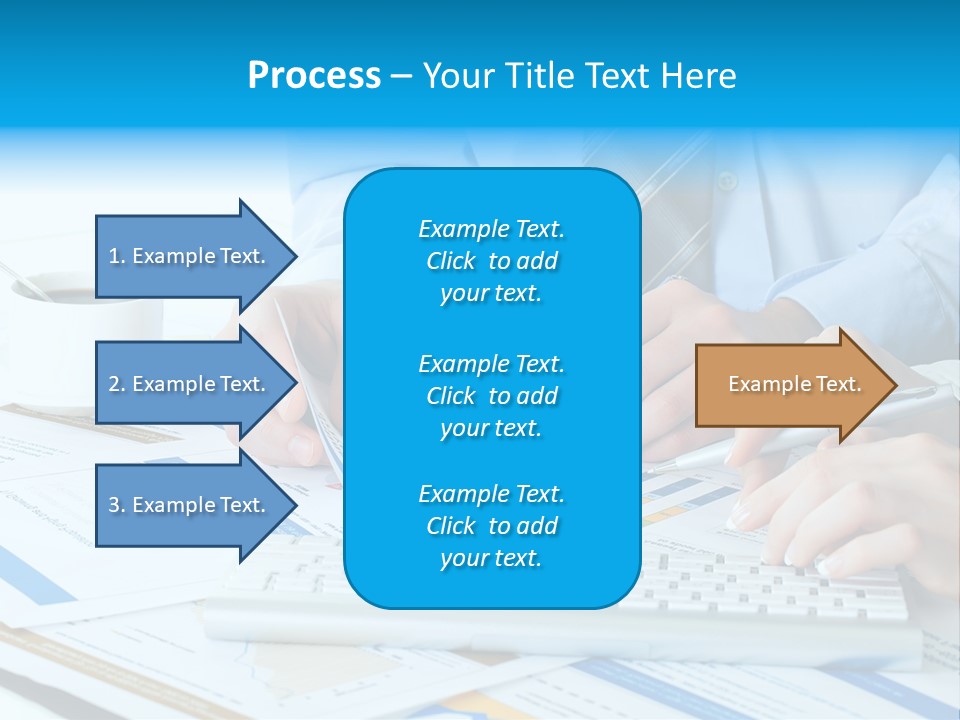 Calculation Pen Financial PowerPoint Template