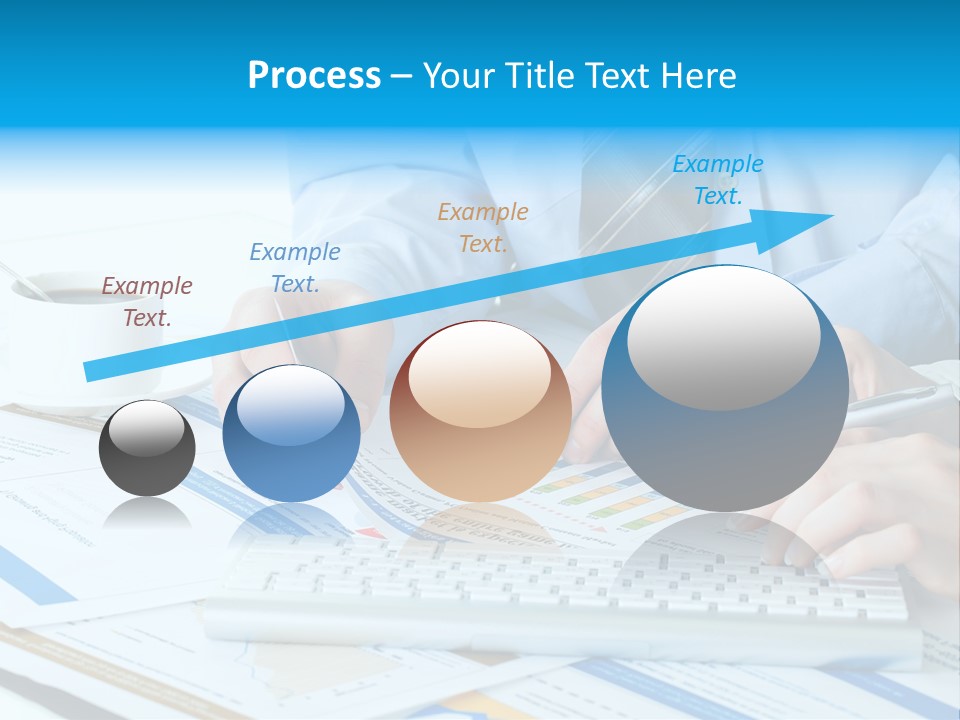 Calculation Pen Financial PowerPoint Template