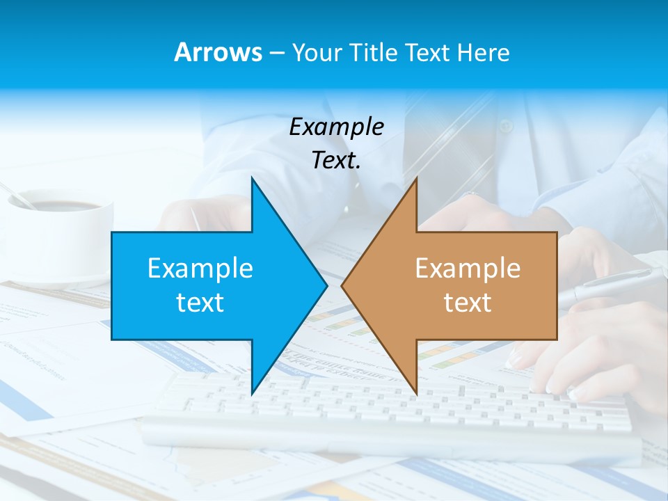 Calculation Pen Financial PowerPoint Template