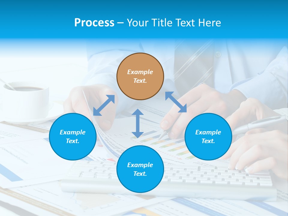 Calculation Pen Financial PowerPoint Template