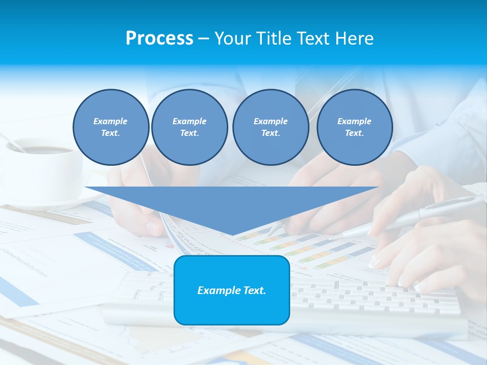 Calculation Pen Financial PowerPoint Template
