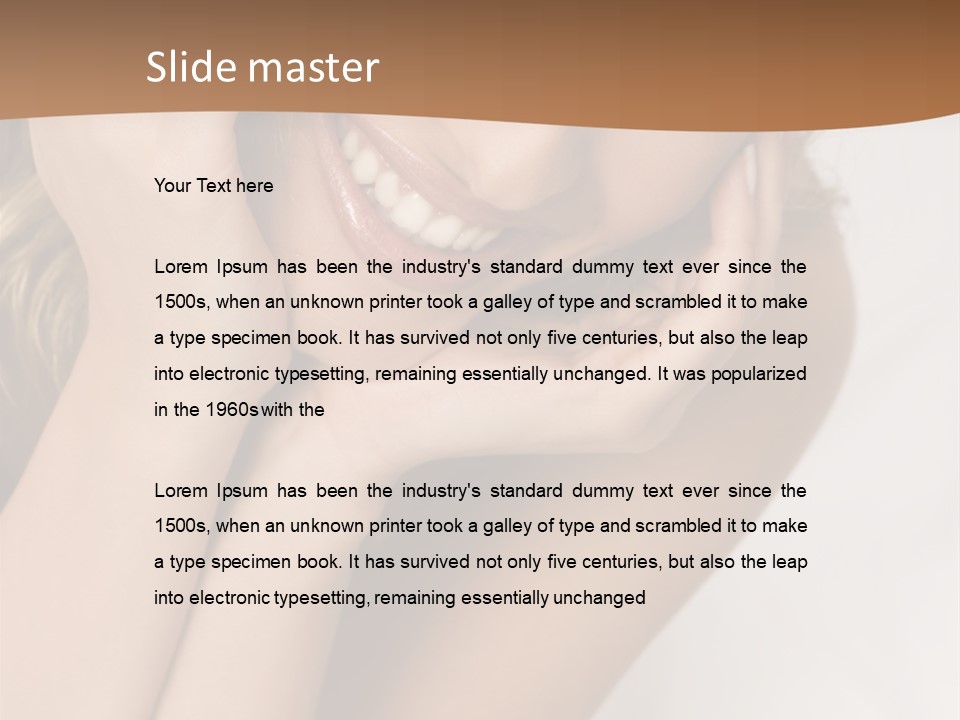 Element Wallpaper Special Effect PowerPoint Template