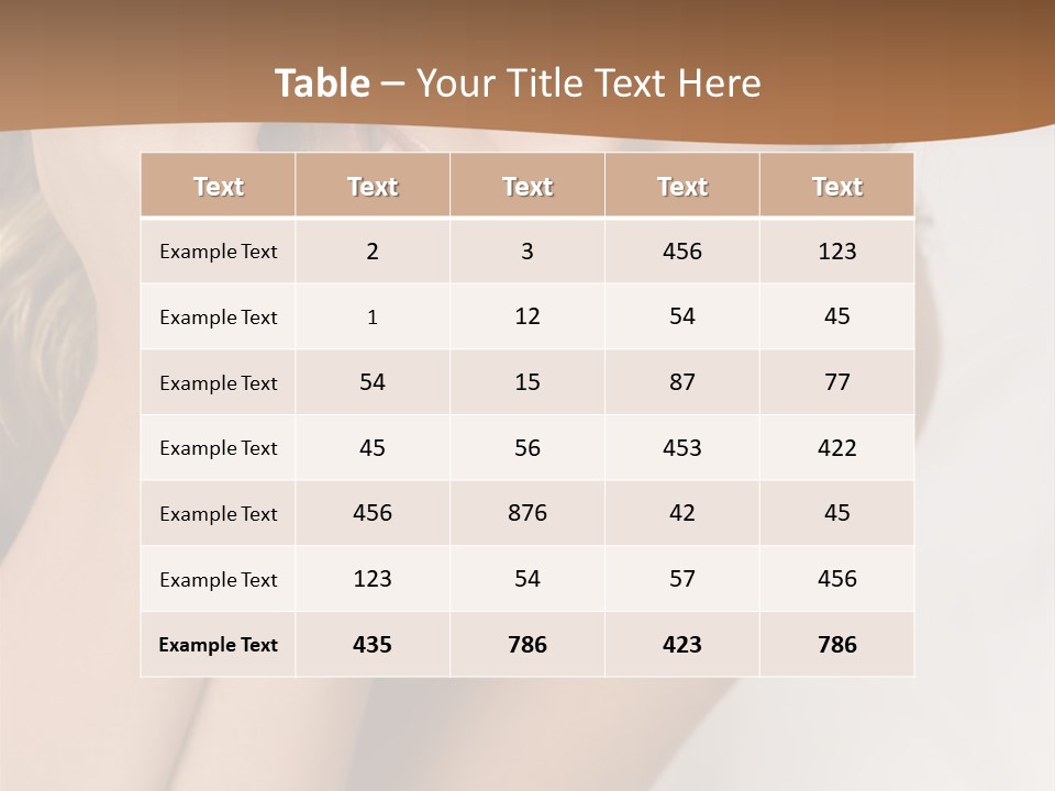 Element Wallpaper Special Effect PowerPoint Template