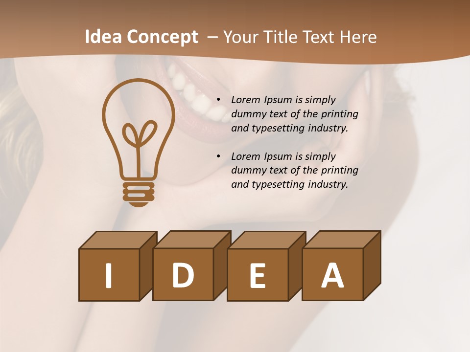 Element Wallpaper Special Effect PowerPoint Template