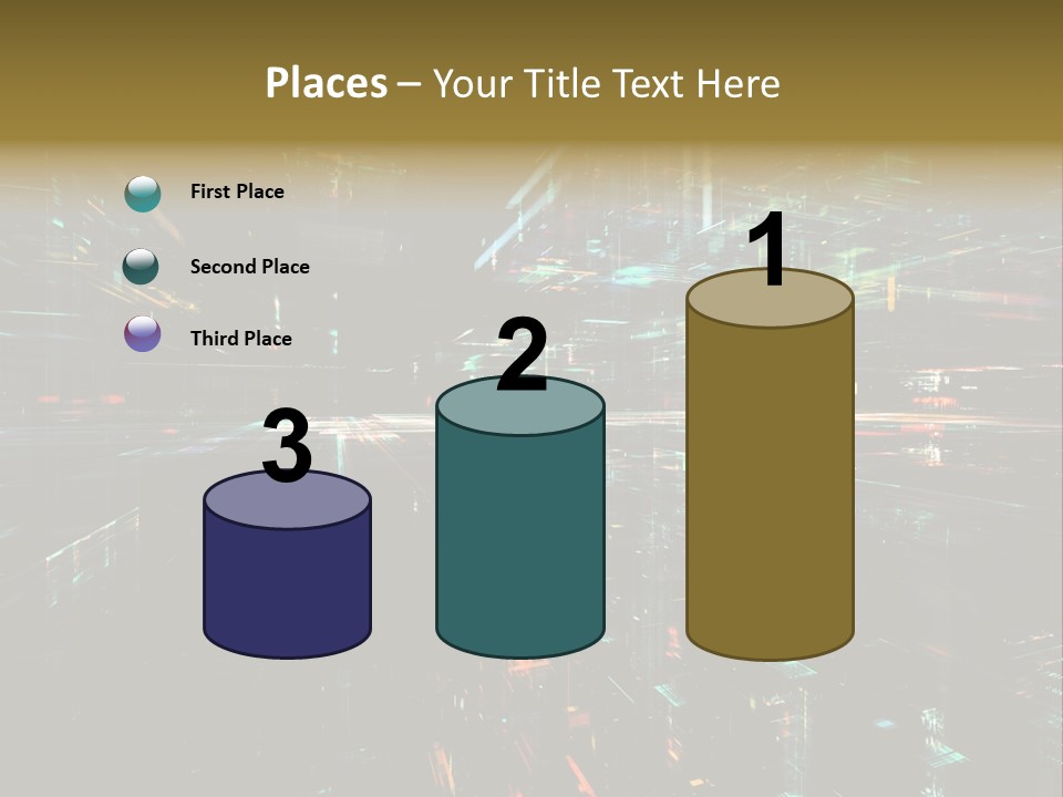 Element Wallpaper Special Effect PowerPoint Template