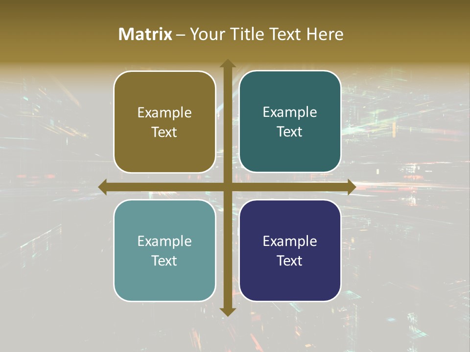 Element Wallpaper Special Effect PowerPoint Template