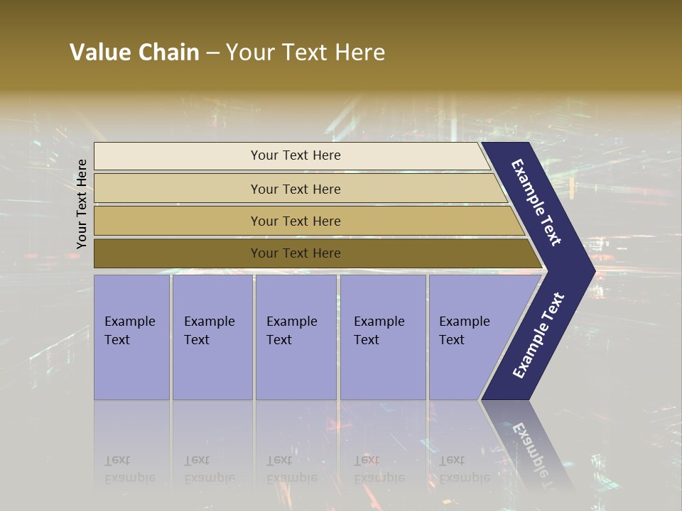 Element Wallpaper Special Effect PowerPoint Template
