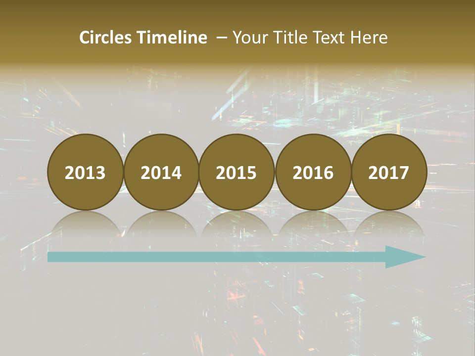 Element Wallpaper Special Effect PowerPoint Template