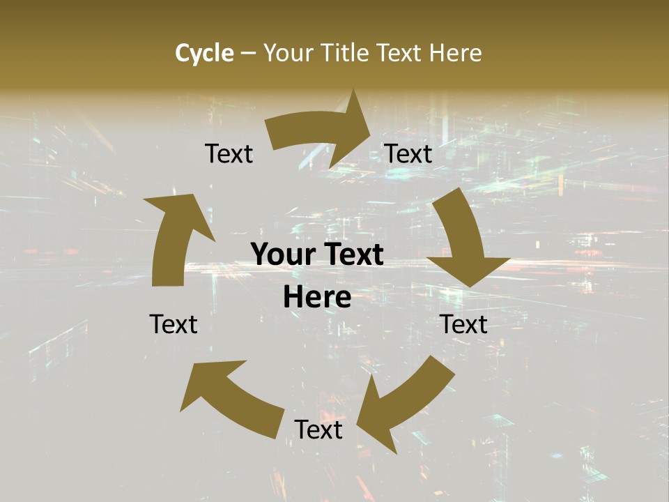 Element Wallpaper Special Effect PowerPoint Template