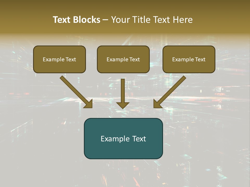 Element Wallpaper Special Effect PowerPoint Template
