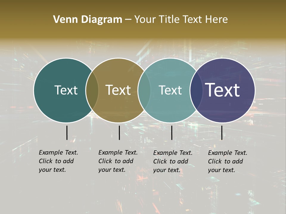 Element Wallpaper Special Effect PowerPoint Template