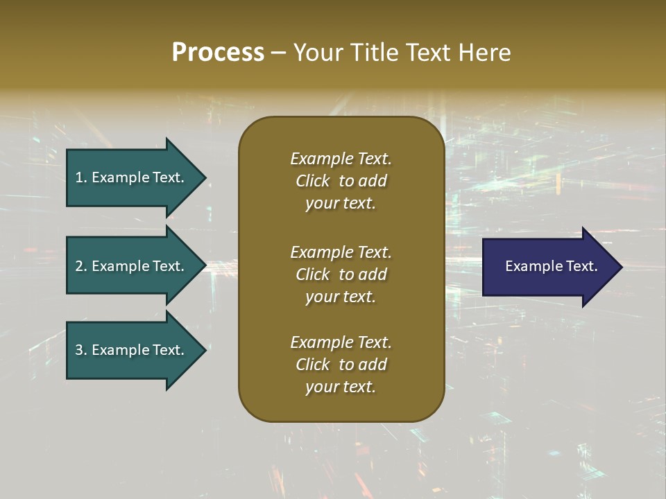 Element Wallpaper Special Effect PowerPoint Template