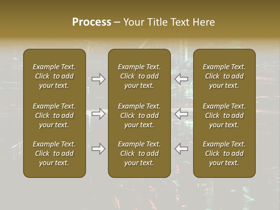Element Wallpaper Special Effect PowerPoint Template
