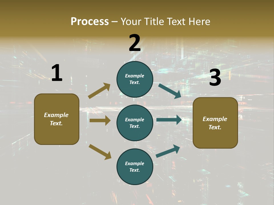 Element Wallpaper Special Effect PowerPoint Template