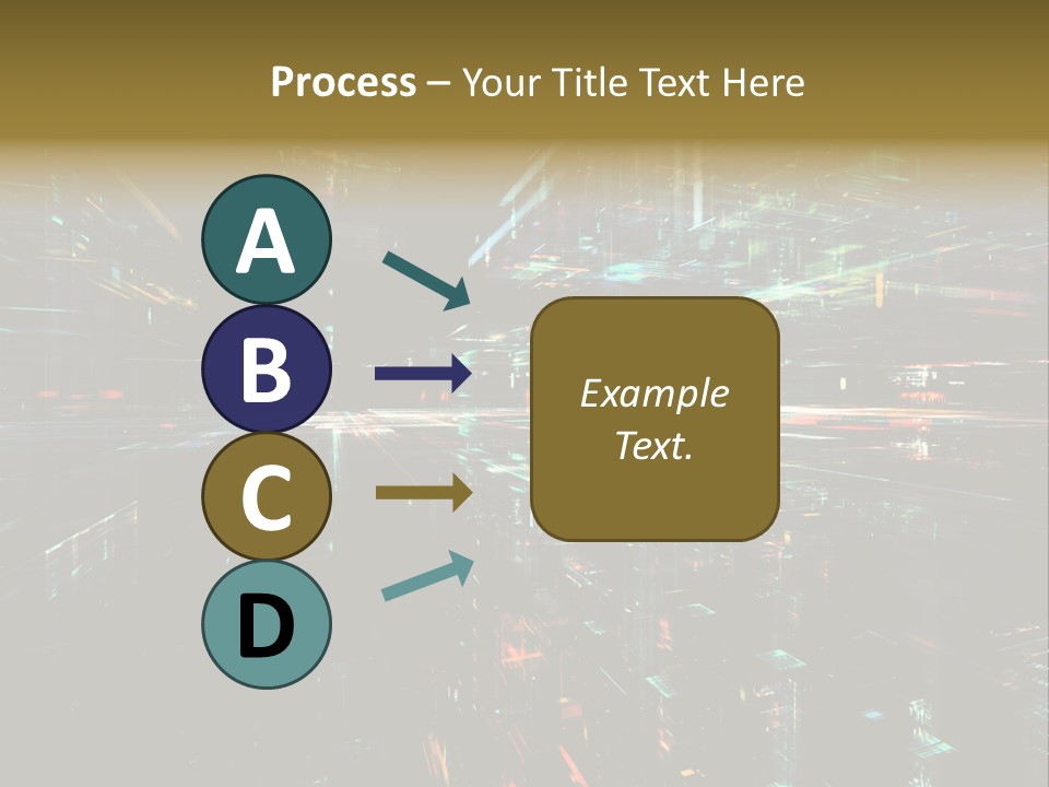 Element Wallpaper Special Effect PowerPoint Template