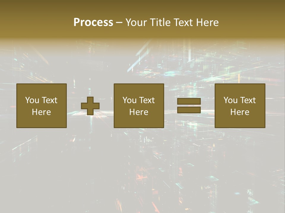 Element Wallpaper Special Effect PowerPoint Template