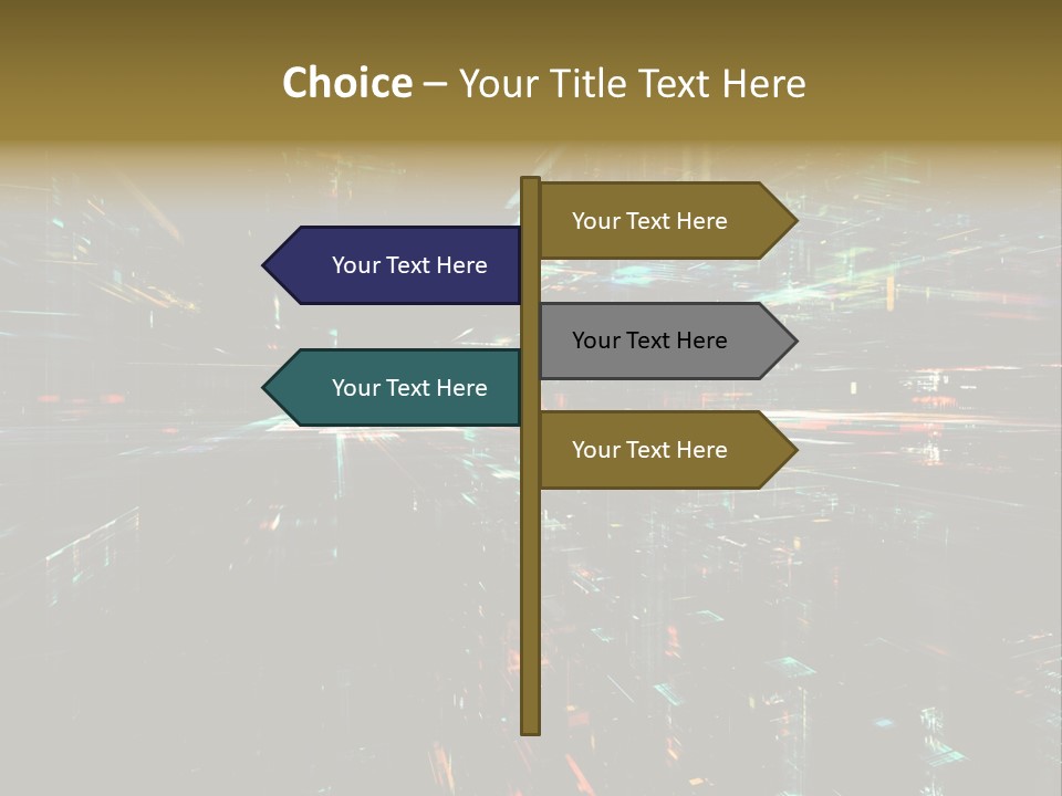 Element Wallpaper Special Effect PowerPoint Template