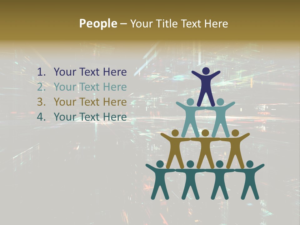 Element Wallpaper Special Effect PowerPoint Template