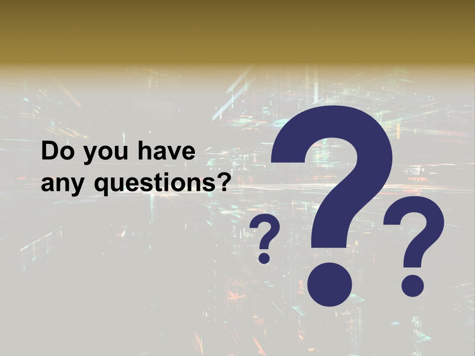 Element Wallpaper Special Effect PowerPoint Template