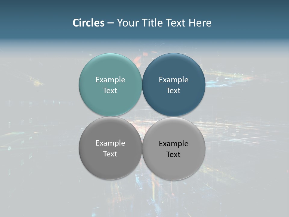 City Wallpaper Structure PowerPoint Template